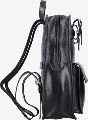 The Bridge Rucksack 'Story Uomo ' in Schwarz