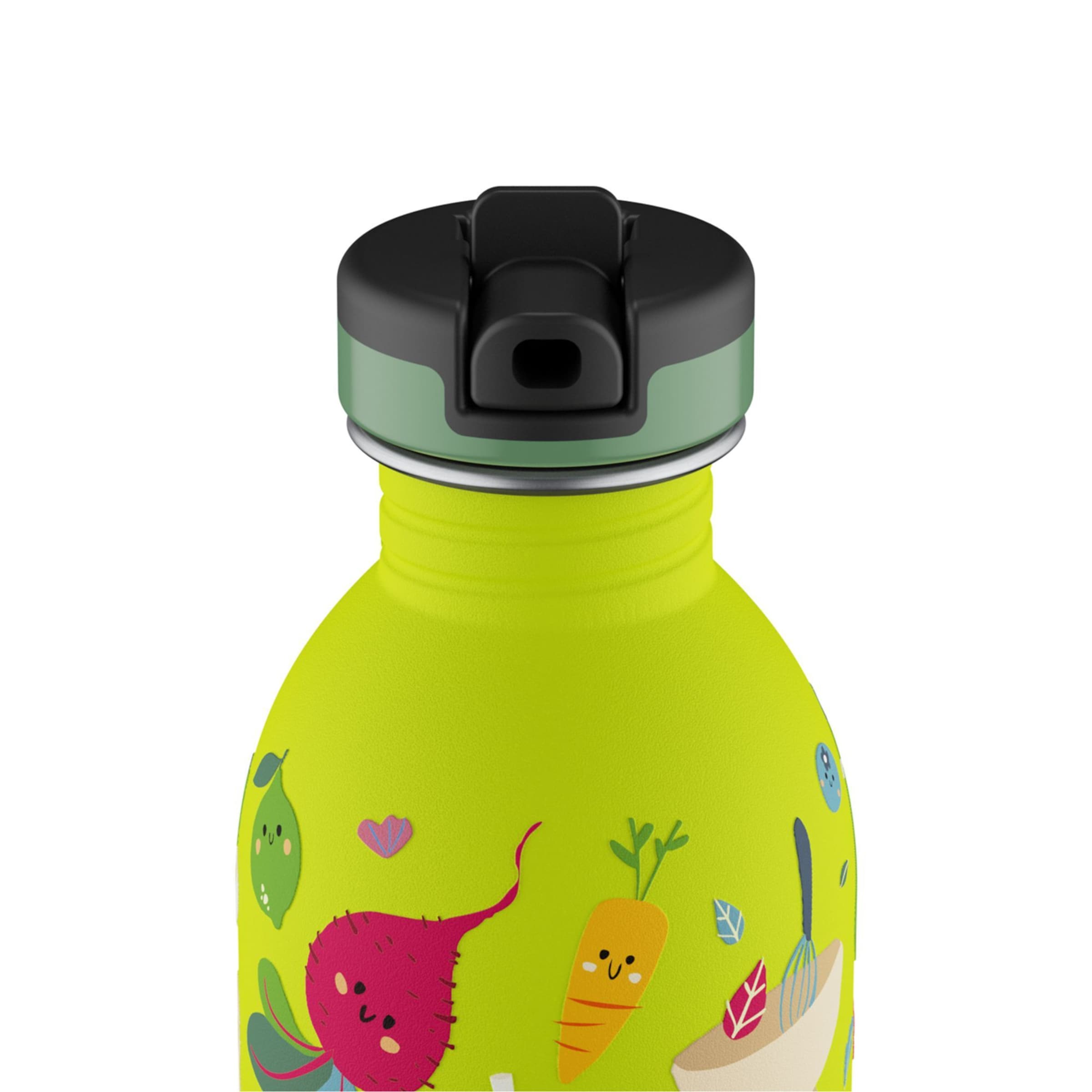 Borraccia 'Kids Urban' di 24Bottles in verde