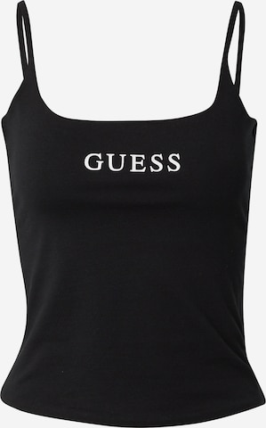 GUESS - Top 'RORY' em preto: frente