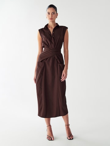 Willa Dress 'Vaeda' in Brown