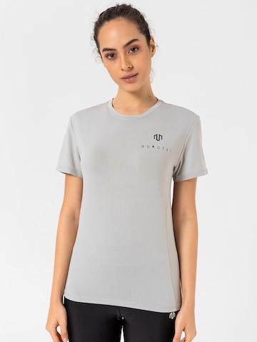 MOROTAI Funktionsshirt 'ENGINEERING' in Grau