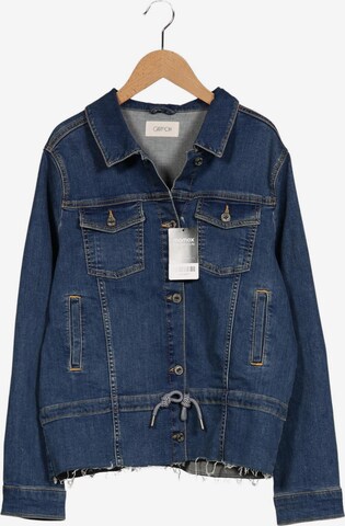 Cartoon Jacke L in Blau: Vorderseite