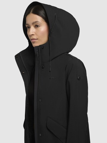Giacca di mezza stagione 'Sang' di khujo in nero