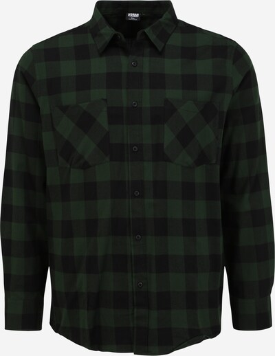 Urban Classics Big & Tall Košile - tmavě zelená / černá, Produkt