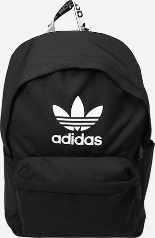 Sac à dos 'Adicolor' ADIDAS ORIGINALS en noir : devant