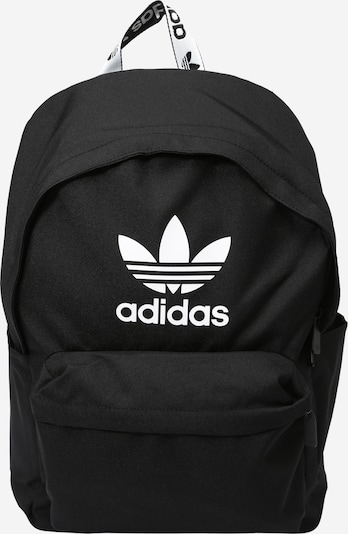 ADIDAS ORIGINALS Backpack in Black / White, Item view