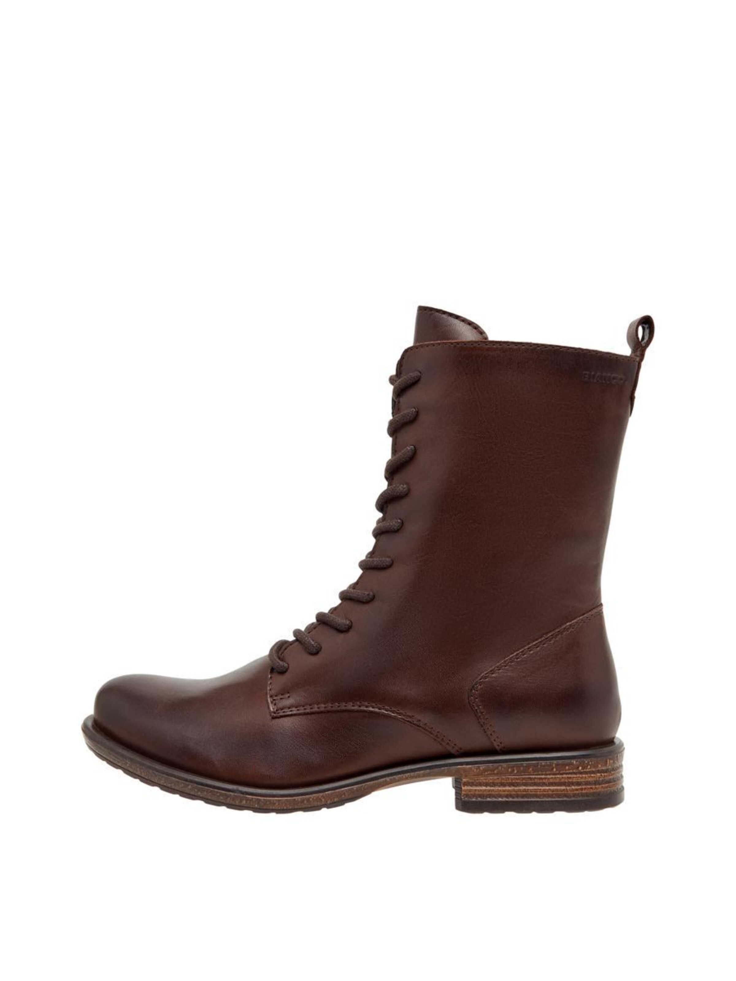 Bianco Veterlaarsjes in Bruin: voorkant