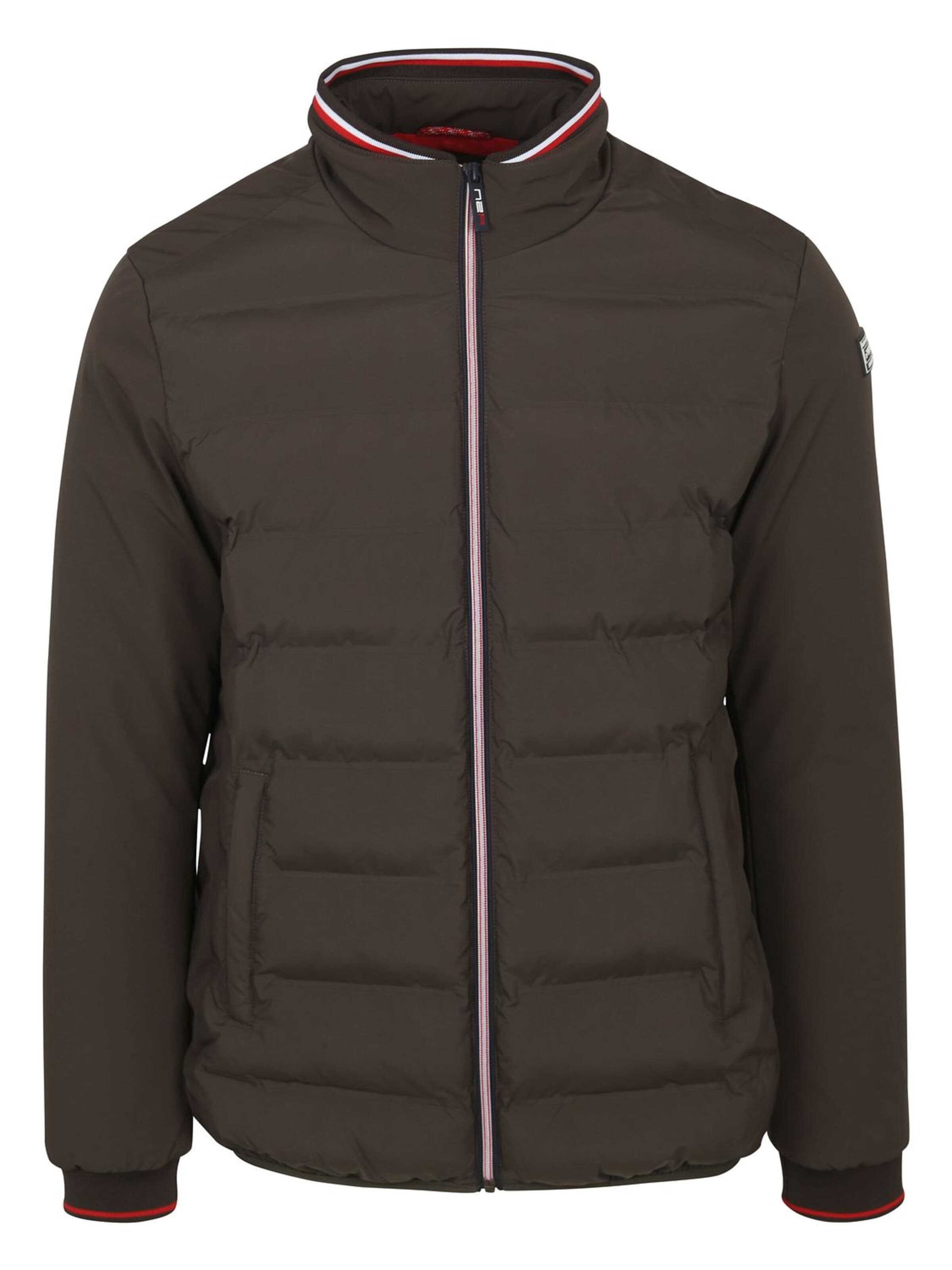 NZA New Zealand Auckland Wintermantel 'Wesley'‌‌‌‌‌‌‌‌‌ in Grün: Vorderseite