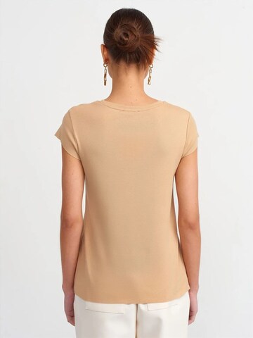 T-shirt 'T-Shirts' Dilvin en beige