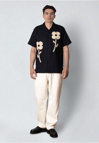 Regular fit Camicia 'Bowling Feliz' di Clean Cut Copenhagen in blu