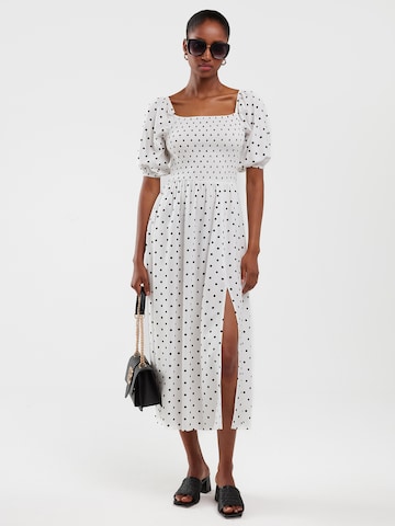 Robe 'Sotini' BIG STAR en blanc : devant