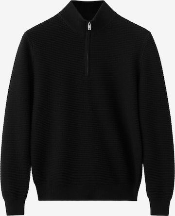 MANGO MAN Sweater 'Salasp' in Black: front