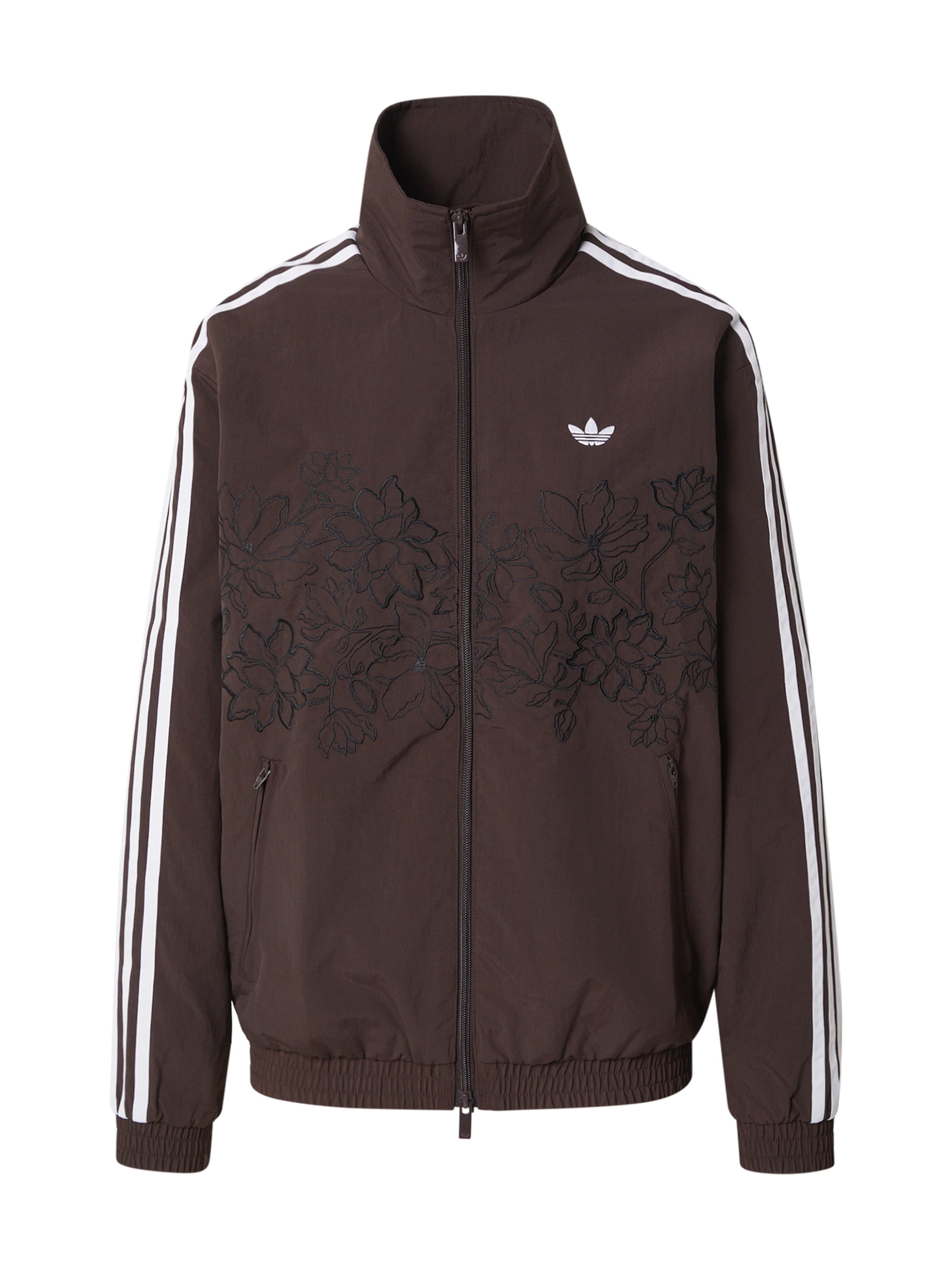 Geacă de primăvară-toamnă 'FB' de la ADIDAS ORIGINALS pe maro: față