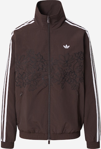 Geacă de primăvară-toamnă 'FB' de la ADIDAS ORIGINALS pe maro: față