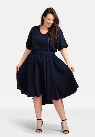 Karko Cocktail Dress 'OLIWIA' in Blue: front