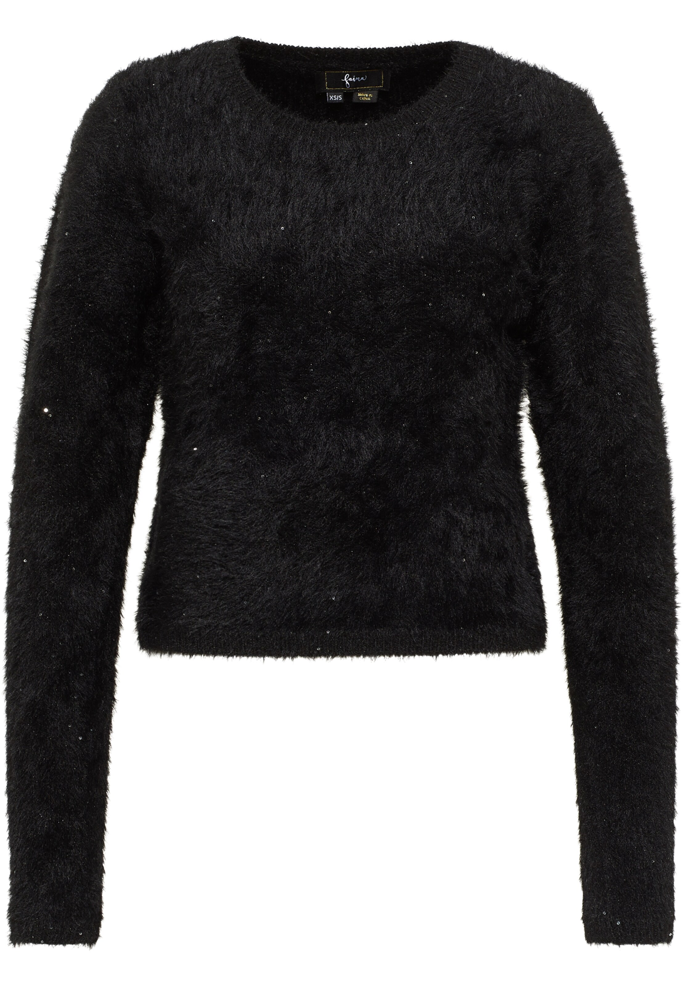 faina Pullover i sort: forside