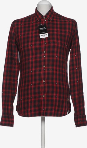 SCOTCH & SODA Button Up Shirt in S in Red: front