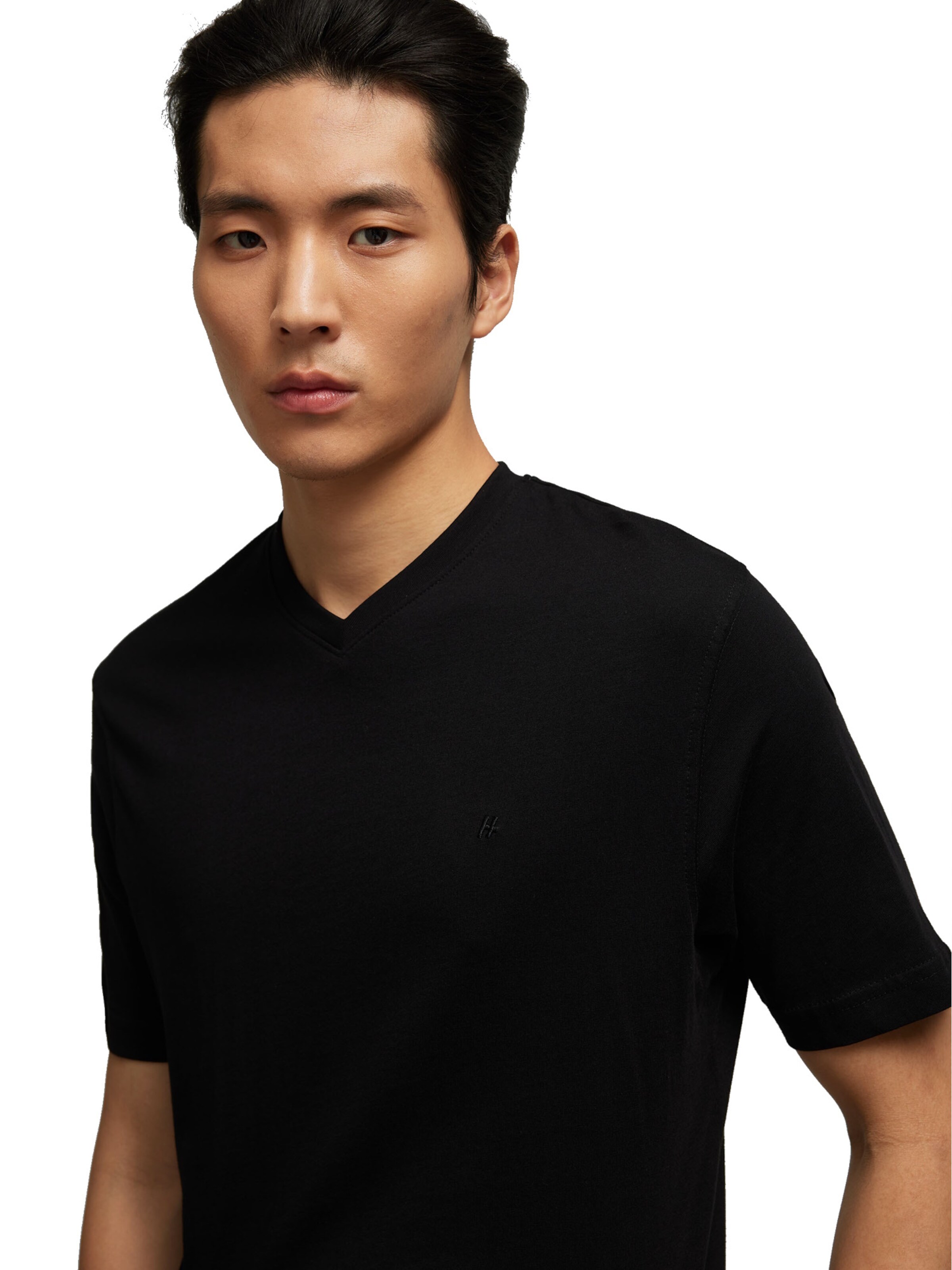 HECHTER PARIS Shirt in Black