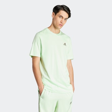 ADIDAS SPORTSWEAR Performance Shirt 'Essentials' in Green: front