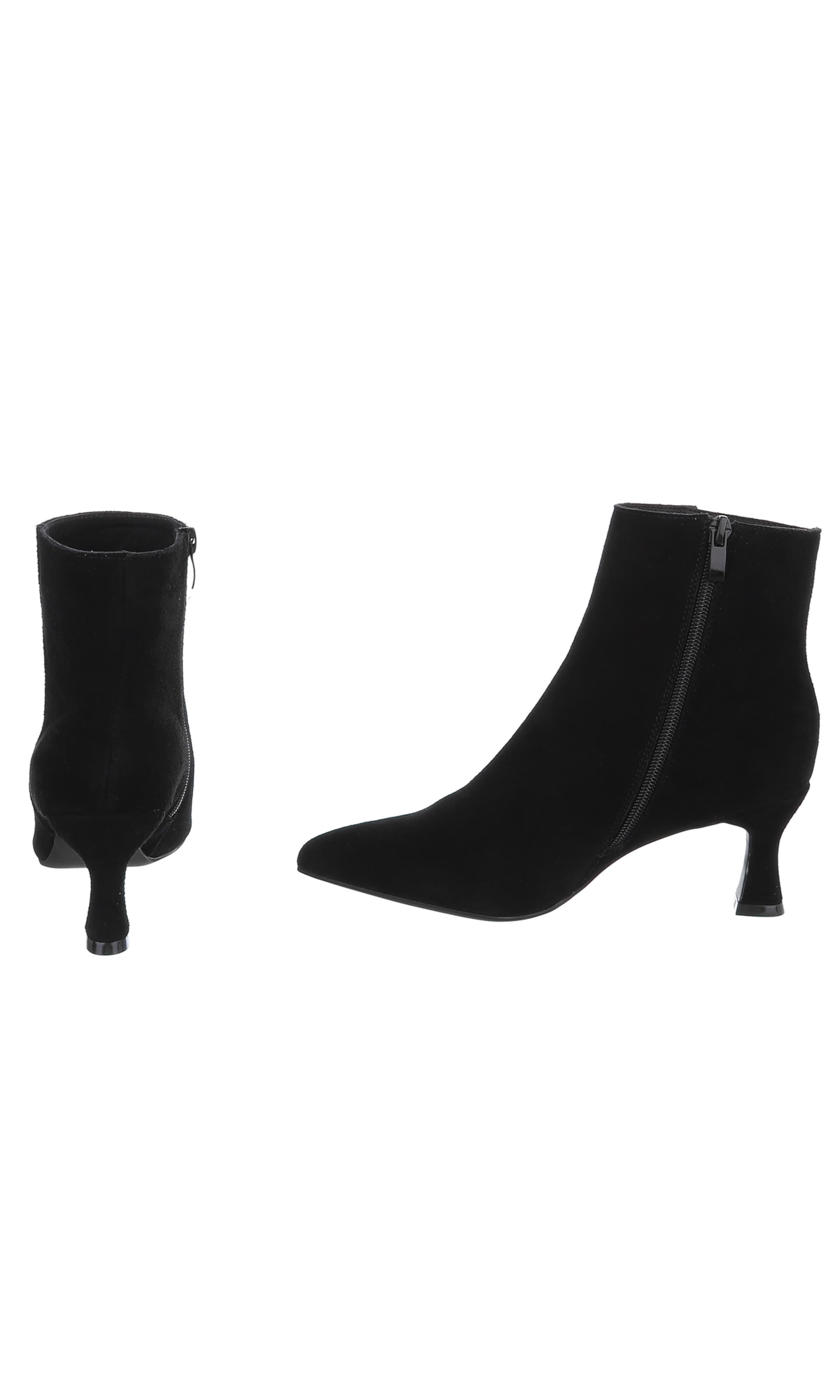 Ital-Design Stiefelette in Schwarz