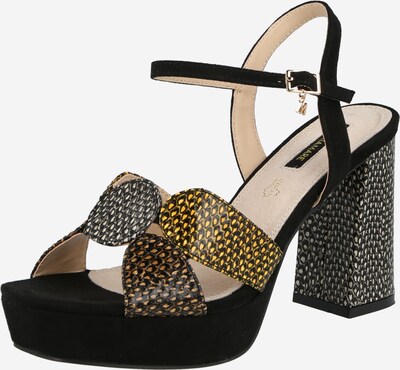 MARIAMARE Sandale 'ROSETA' in beige / braun / gelb / schwarz, Produktansicht
