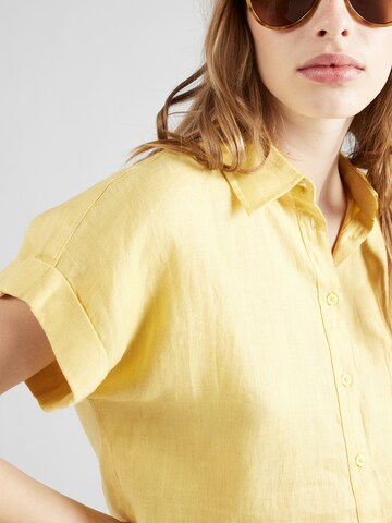 Lauren Ralph Lauren Blouse 'BROONO' in Yellow