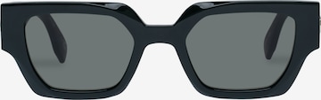 LE SPECS Okulary przeciwsłoneczne 'POLYBLOCK' w kolorze czarny