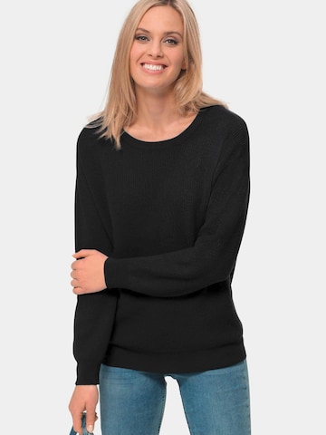 Goldner Pullover in Schwarz: predná strana