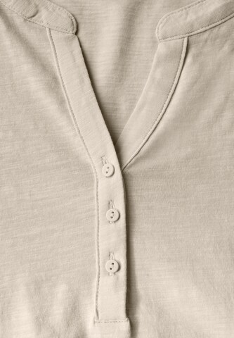 STREET ONE Jersey-Shirt in Beige