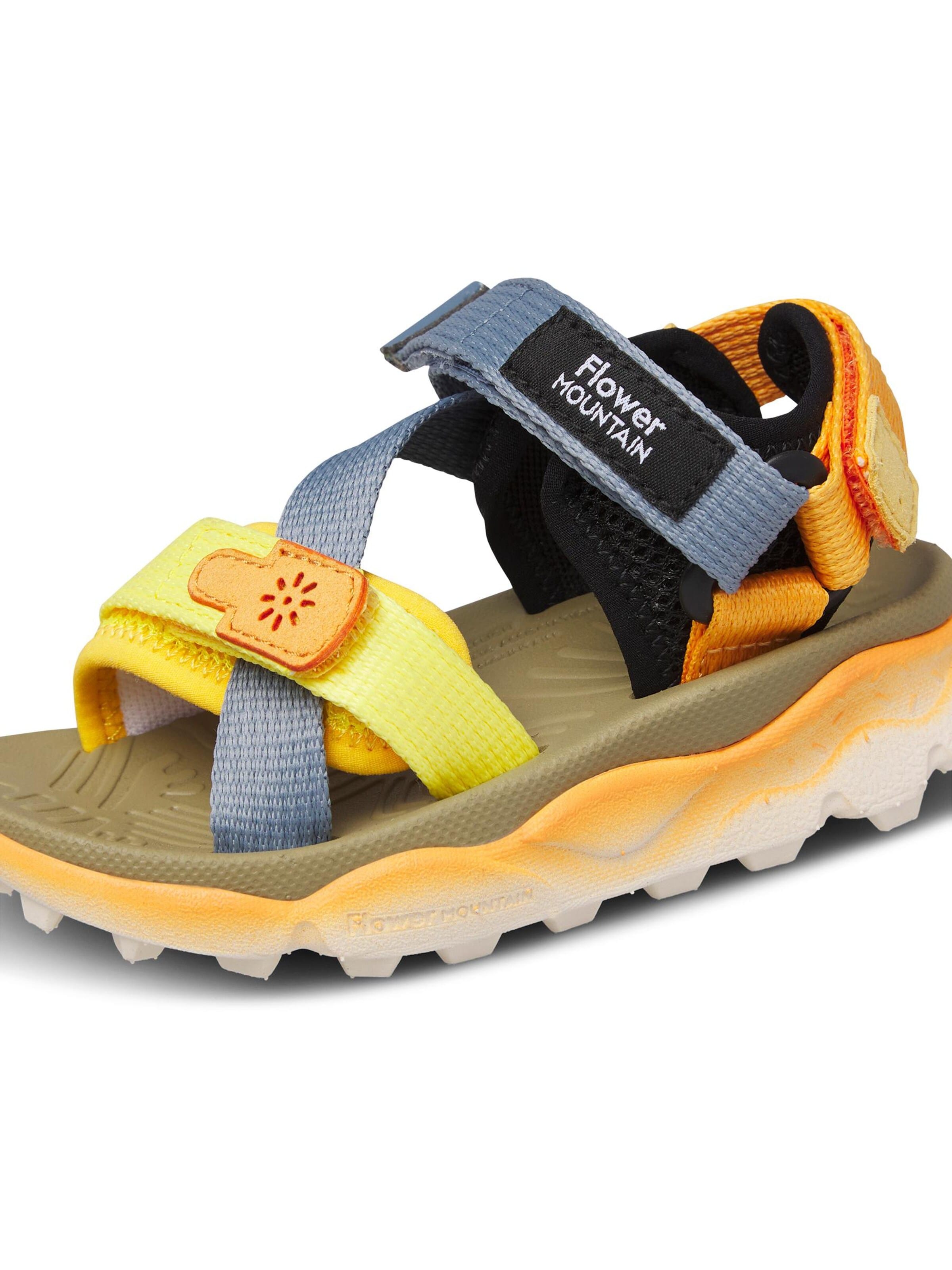 NATURINO Open schoenen 'NAZCA 2 JUNIOR.' in Groen: voorkant
