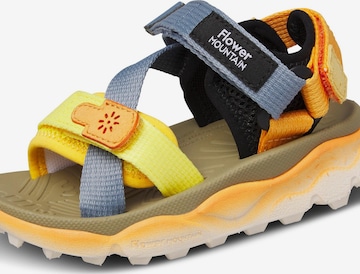 NATURINO Open schoenen 'NAZCA 2 JUNIOR.' in Groen: voorkant