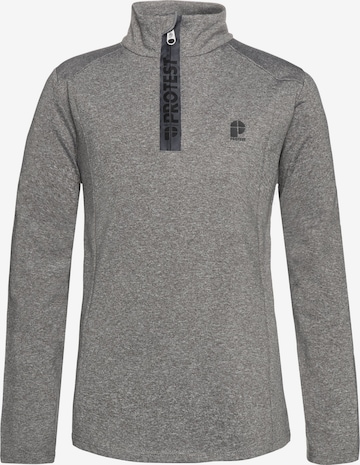 PROTEST Sportsweatshirt 'WILLOWY JR' in Grau: Vorderseite