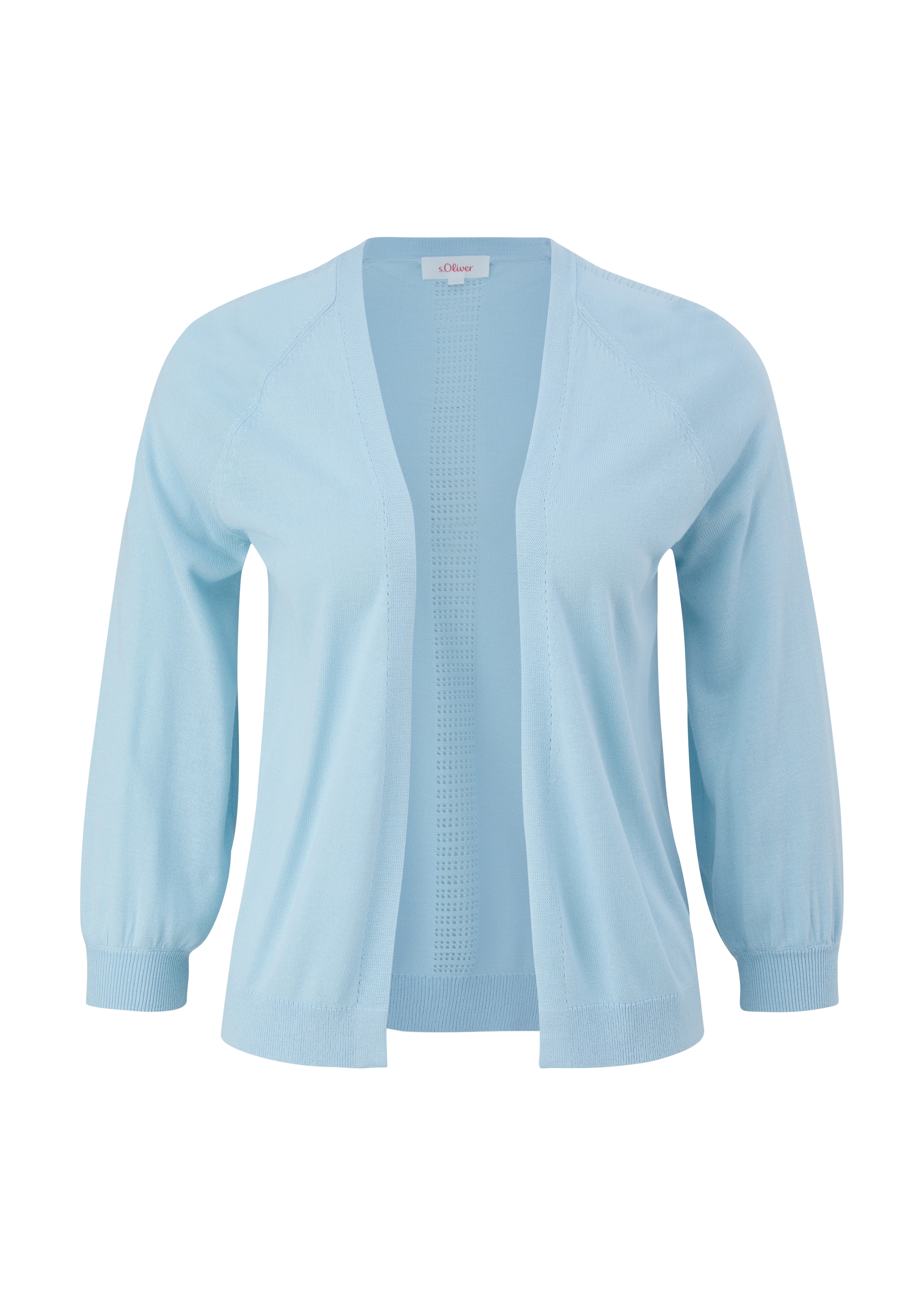 Cardigan s.Oliver en bleu : devant