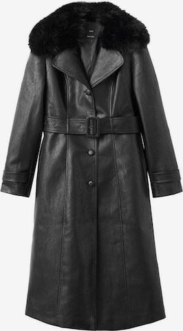 MANGO Mantel 'Fernanda' in Schwarz: Vorderseite