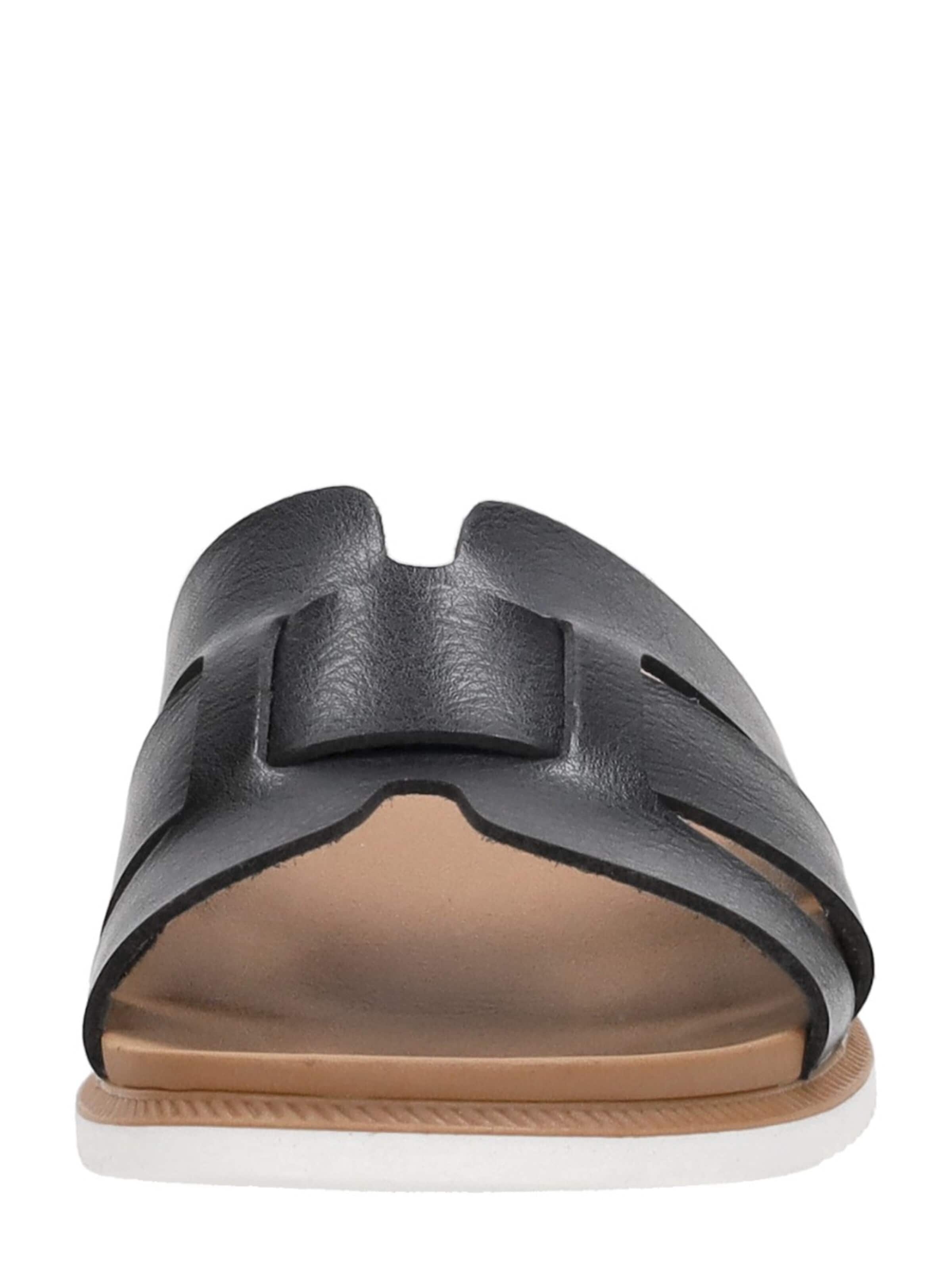 SKECHERS Muiltjes in Zwart