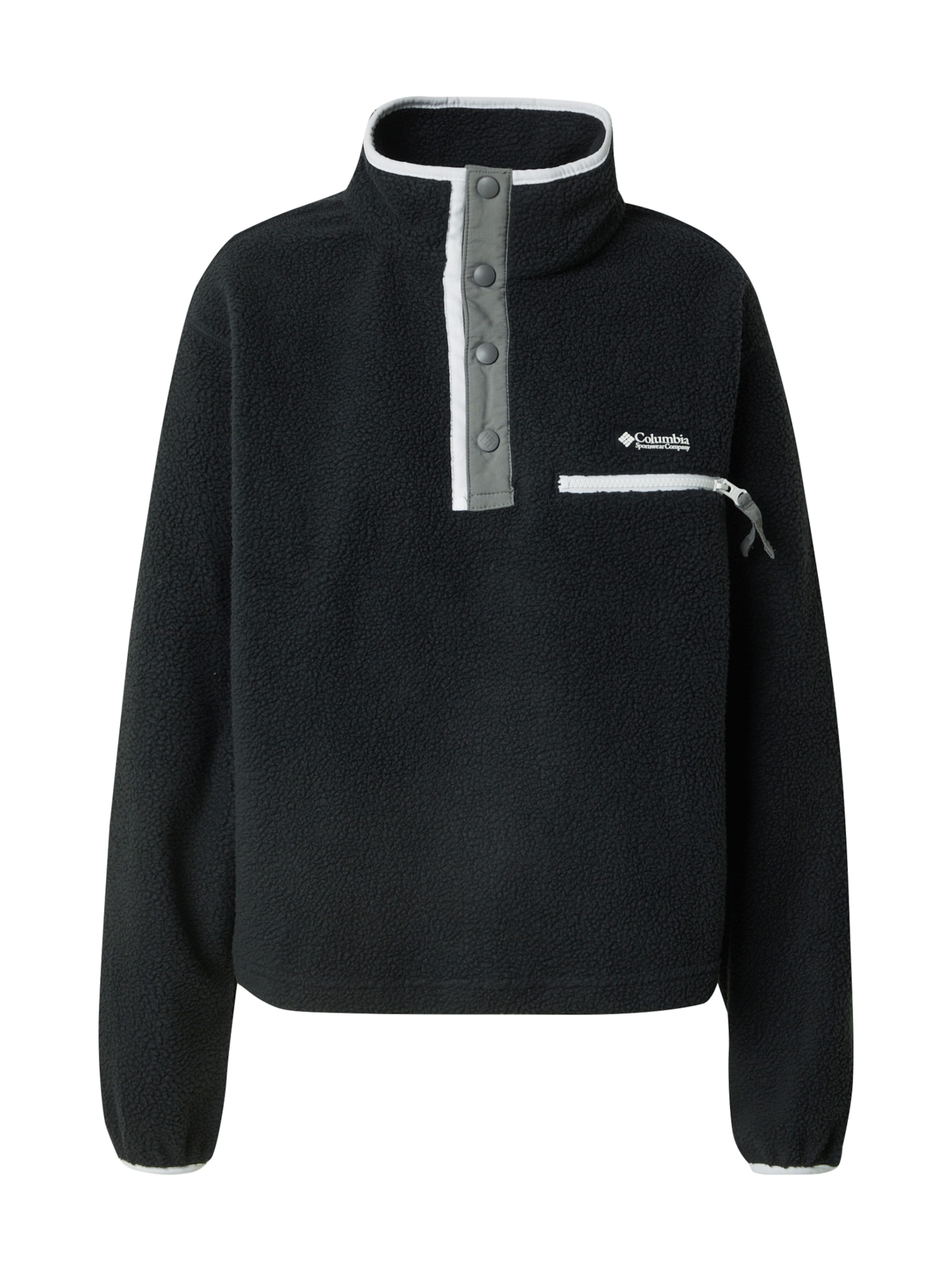 COLUMBIA Sportovní svetr 'Helvetia II' – černá: přední strana