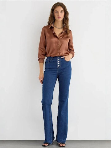 Camicia da donna di Hiccup in marrone