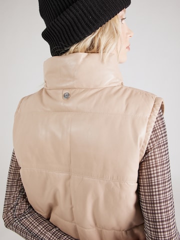 Gilet Gipsy en beige