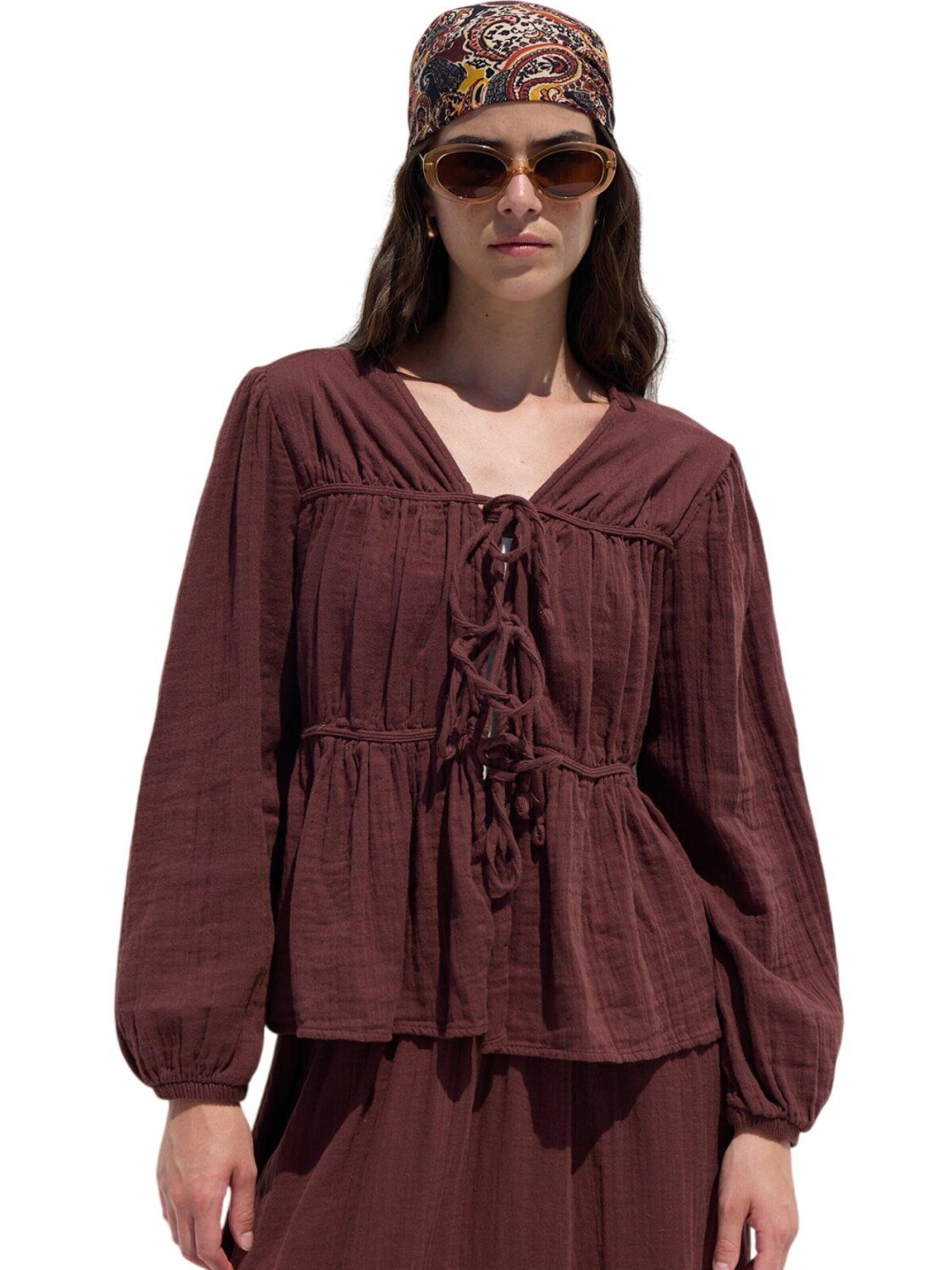 MANUKA Blouse in Red