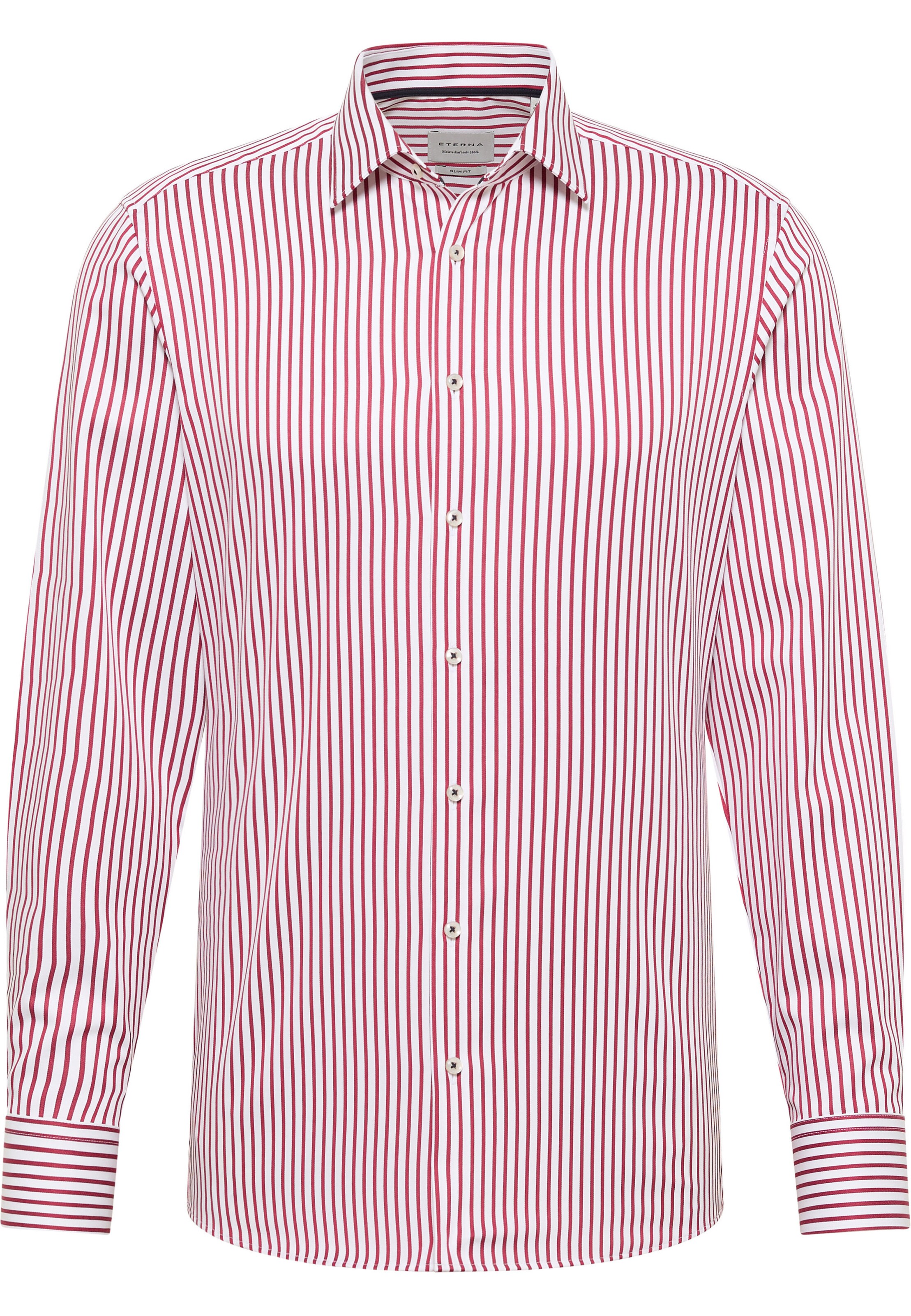 ETERNA Slim Fit Hemd in Rot: Vorderseite