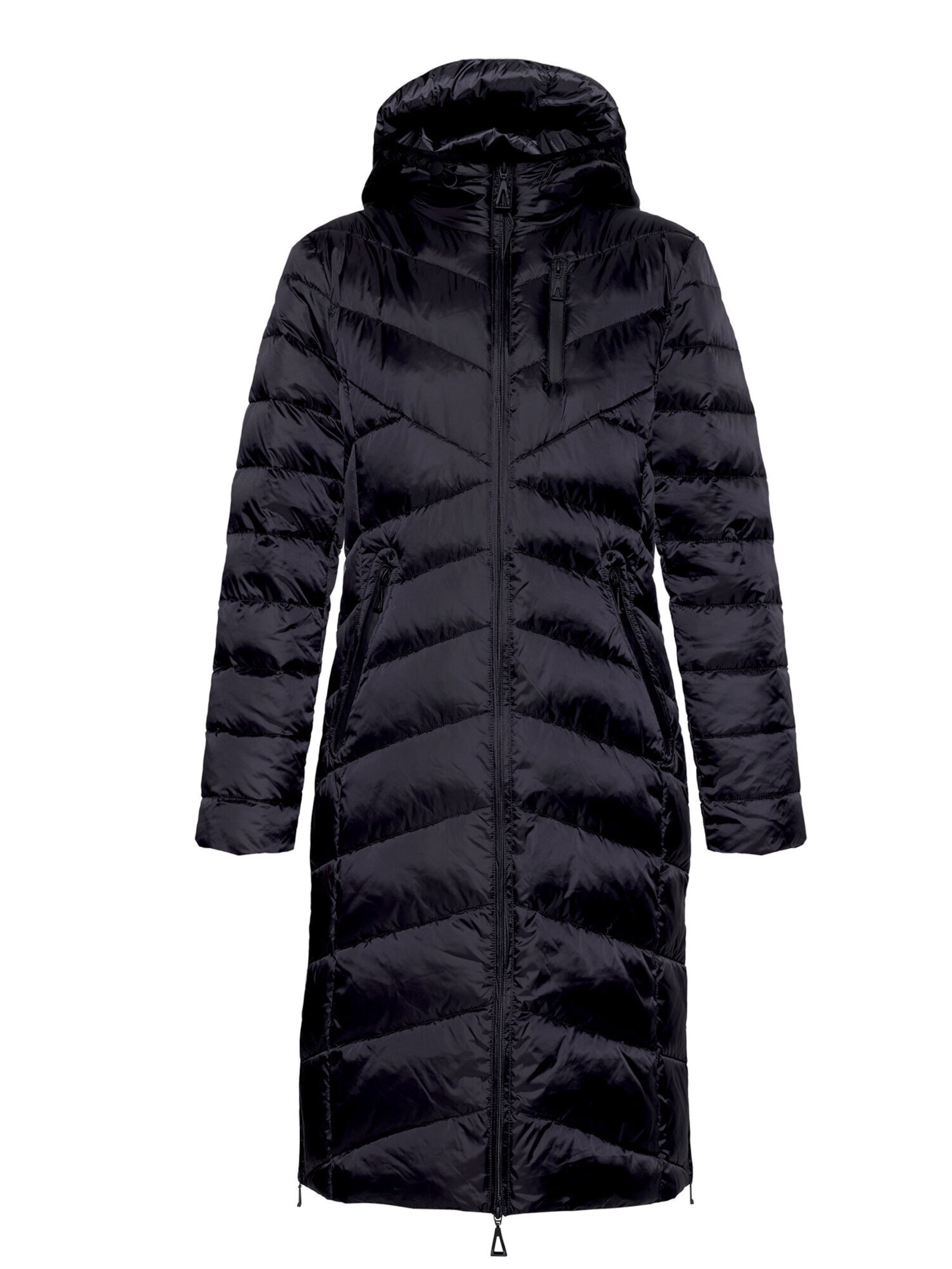 Manteau d’hiver GIL BRET en noir : devant