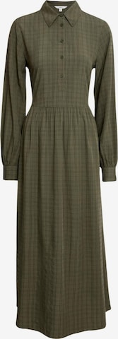 Marks & Spencer Shirt Dress in Green: front