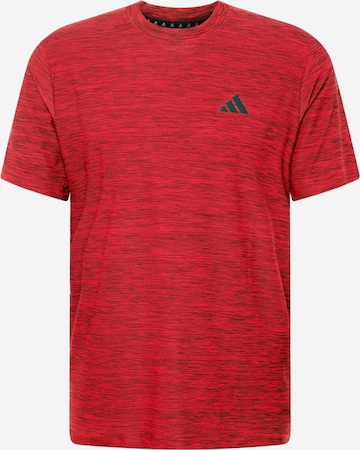 ADIDAS PERFORMANCE Performance Shirt 'Essentials' in Red: front