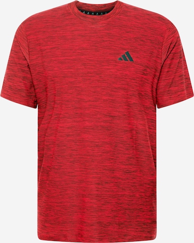 ADIDAS PERFORMANCE Sportshirt 'Essentials' in rot / schwarz, Produktansicht