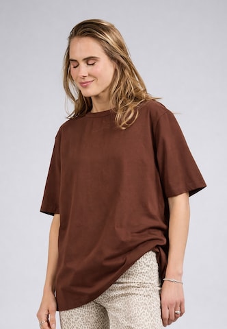 OH APRIL Shirt in Brown: front