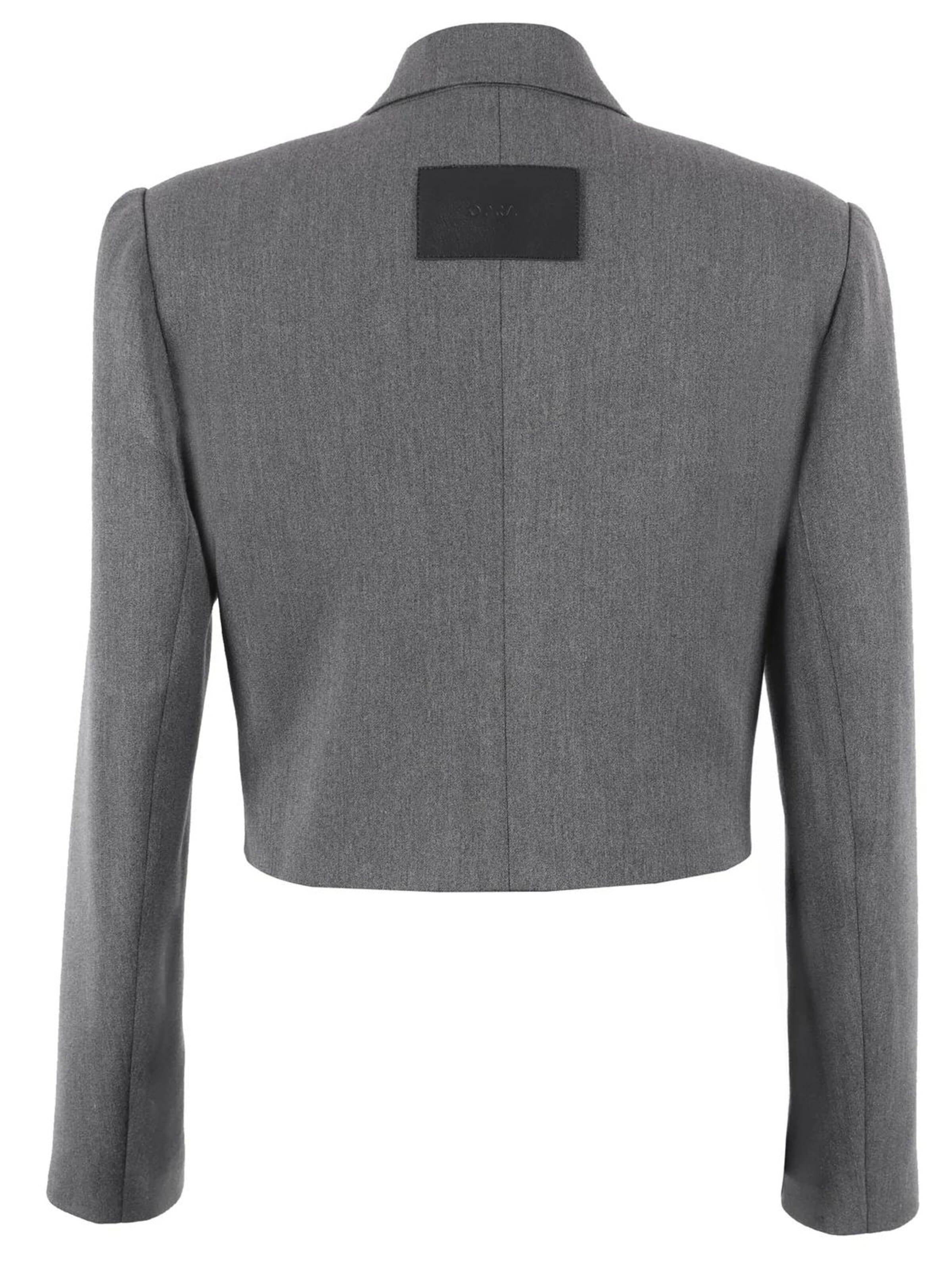 OPRA Blazer 'Opra Marynarka Damska Dwurzędowa Samira Grey' in Grey