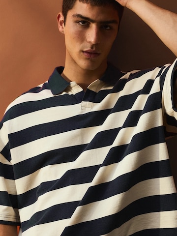 Pull&Bear Tričko 'STWD' - Modrá: predná strana