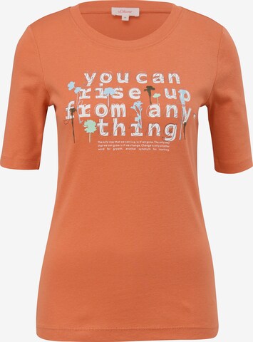 s.Oliver Shirt in Orange: front
