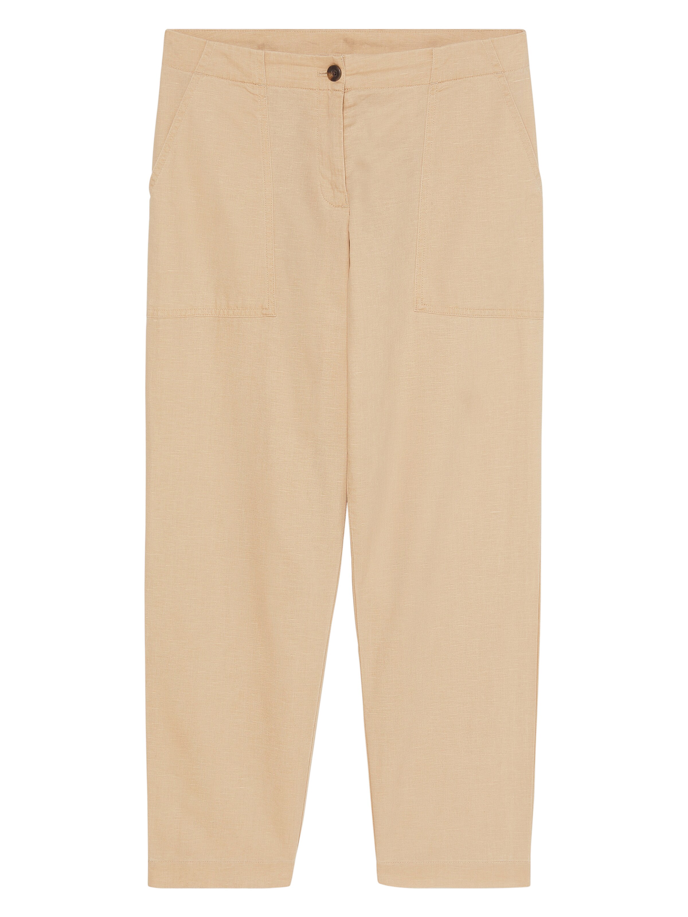 TIMBERLAND Normalny krój Spodnie w kolorze beżowy: przód