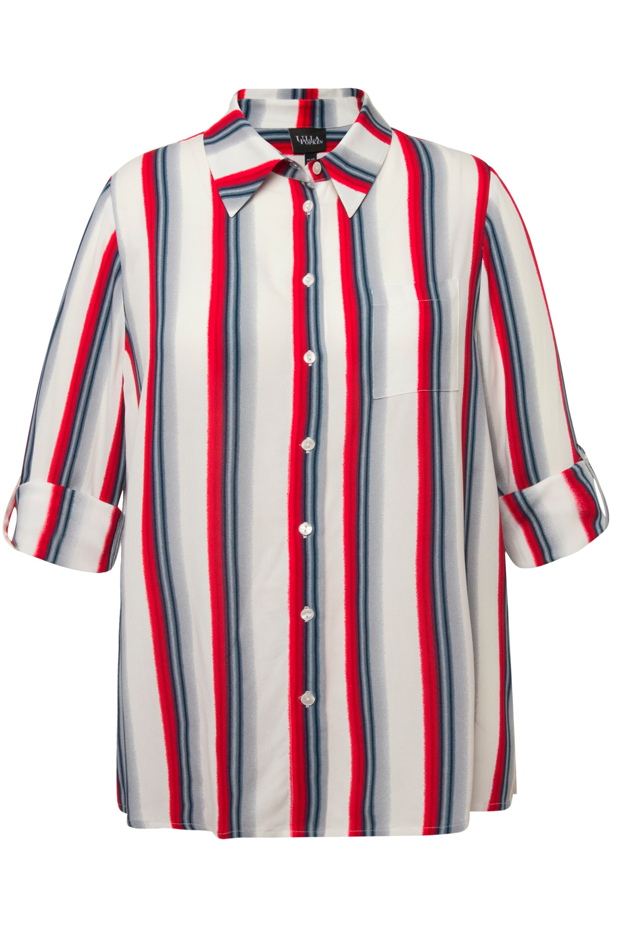 Ulla Popken Bluse in Blau